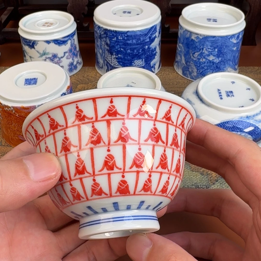 瓷片景德镇瓷器手工手绘