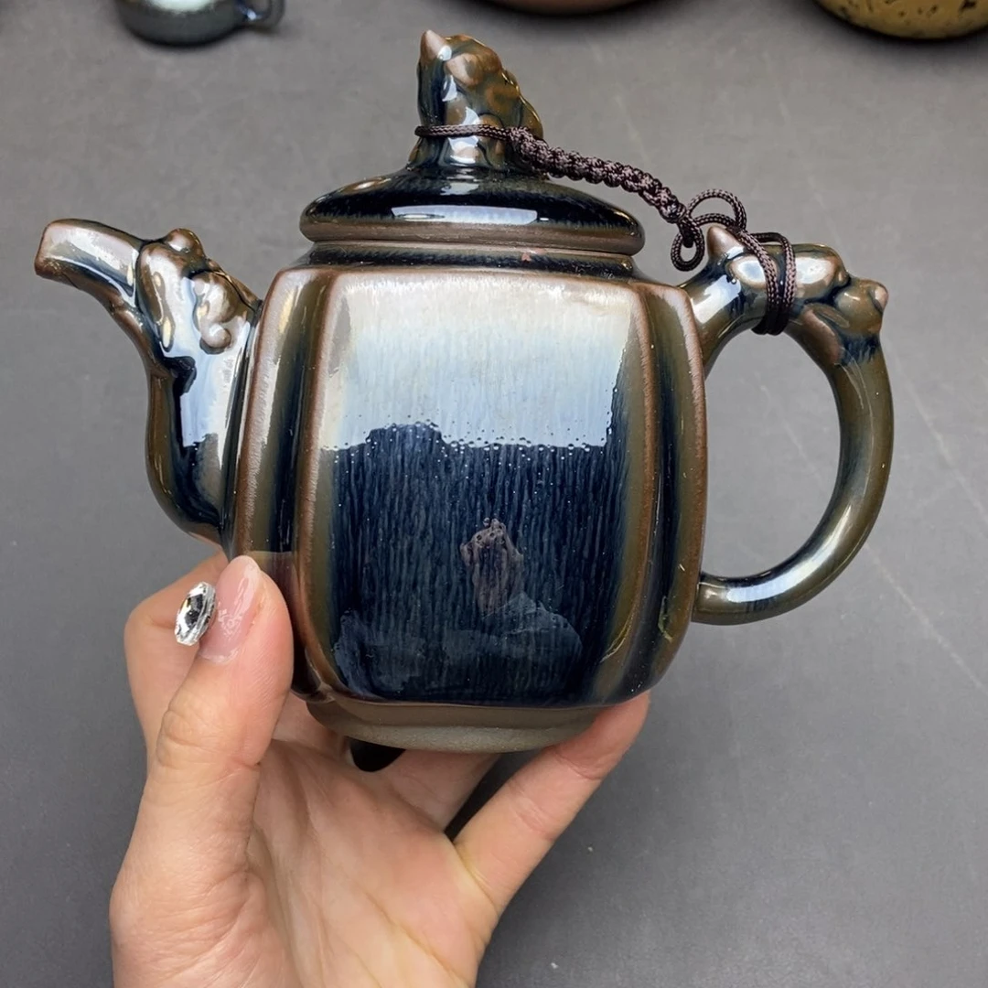 茶盏小敏建盏原矿铁胎