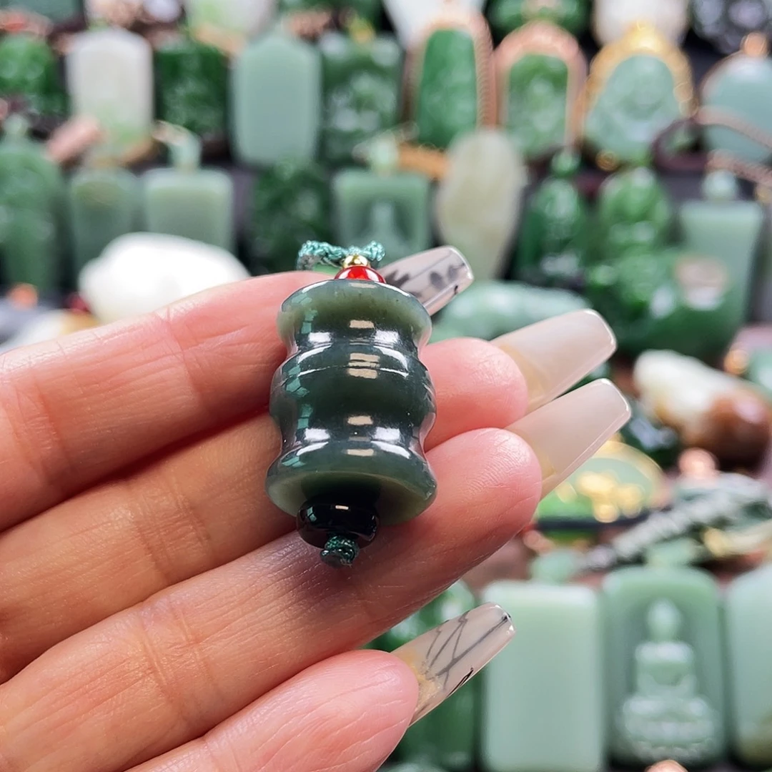 和田玉未镶嵌挂件*️****