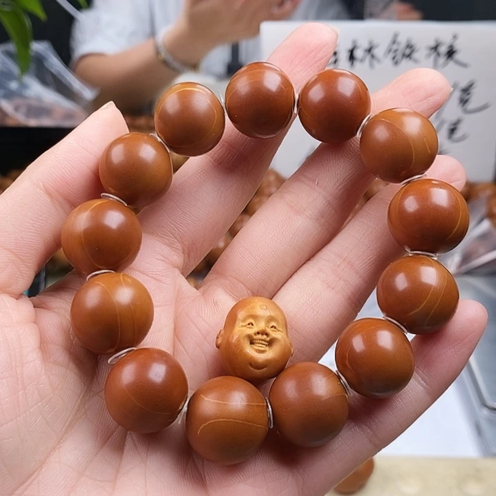 橄榄核手串梅林铁1.7