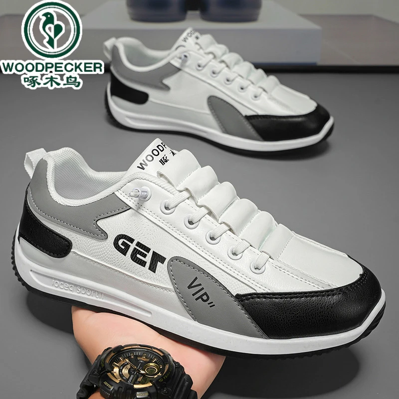 啄木鸟官方正品鞋子男款爆款秋季百搭男士潮男士鞋子男款休闲男鞋