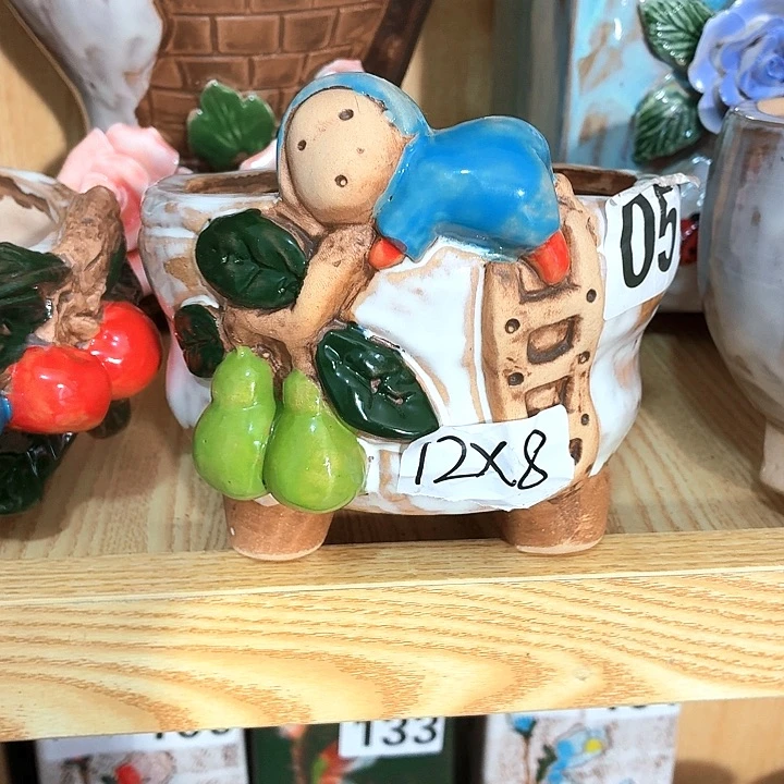 多肉花盆满15包邮