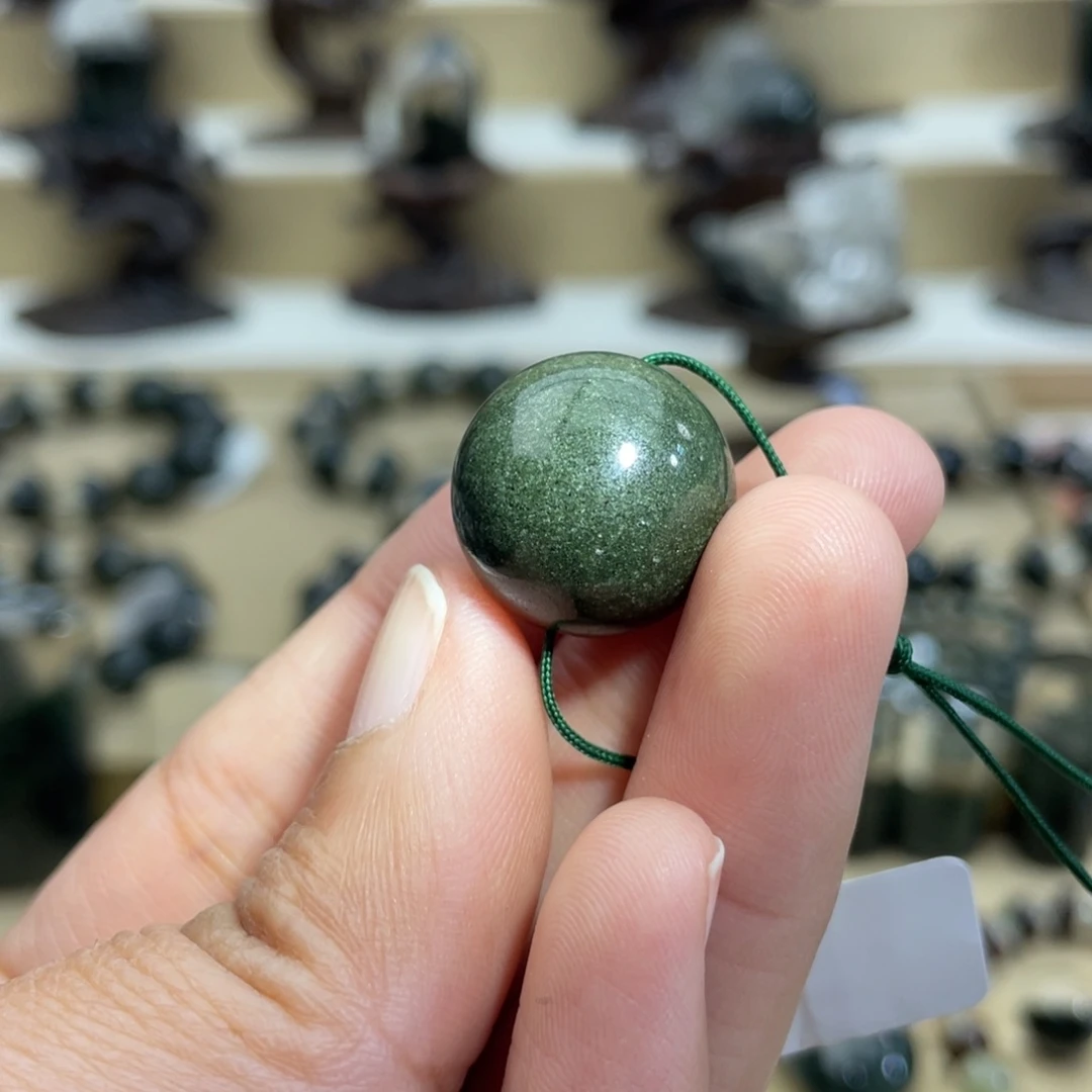 水晶吊坠(不含链)未镶嵌潼*儿绿幽灵单珠