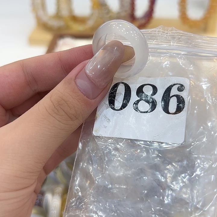 玛瑙/玉髓合金戒指86港17