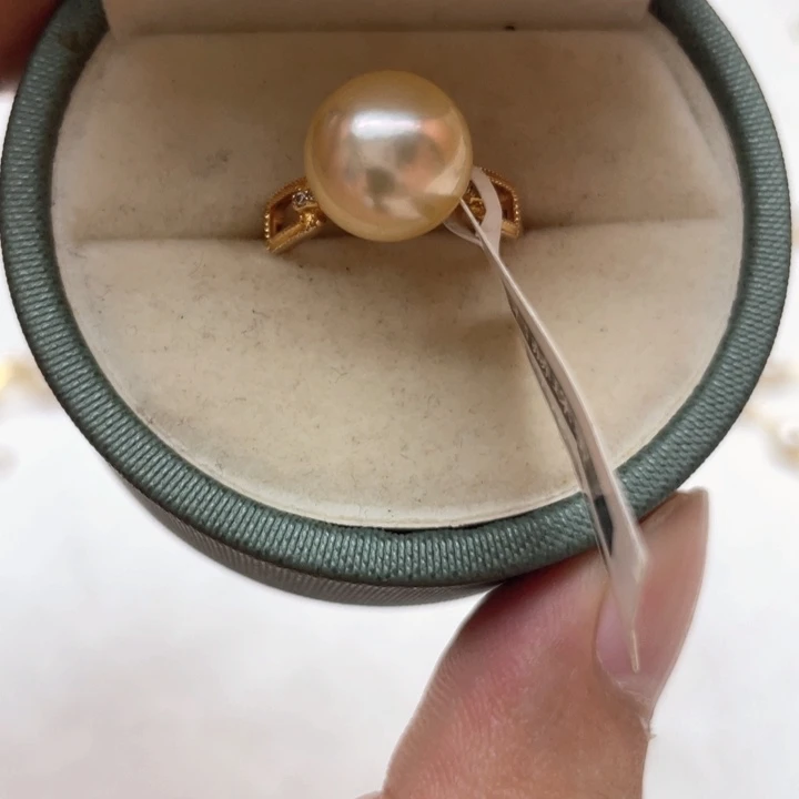 手绳银S925镶嵌海水珍珠