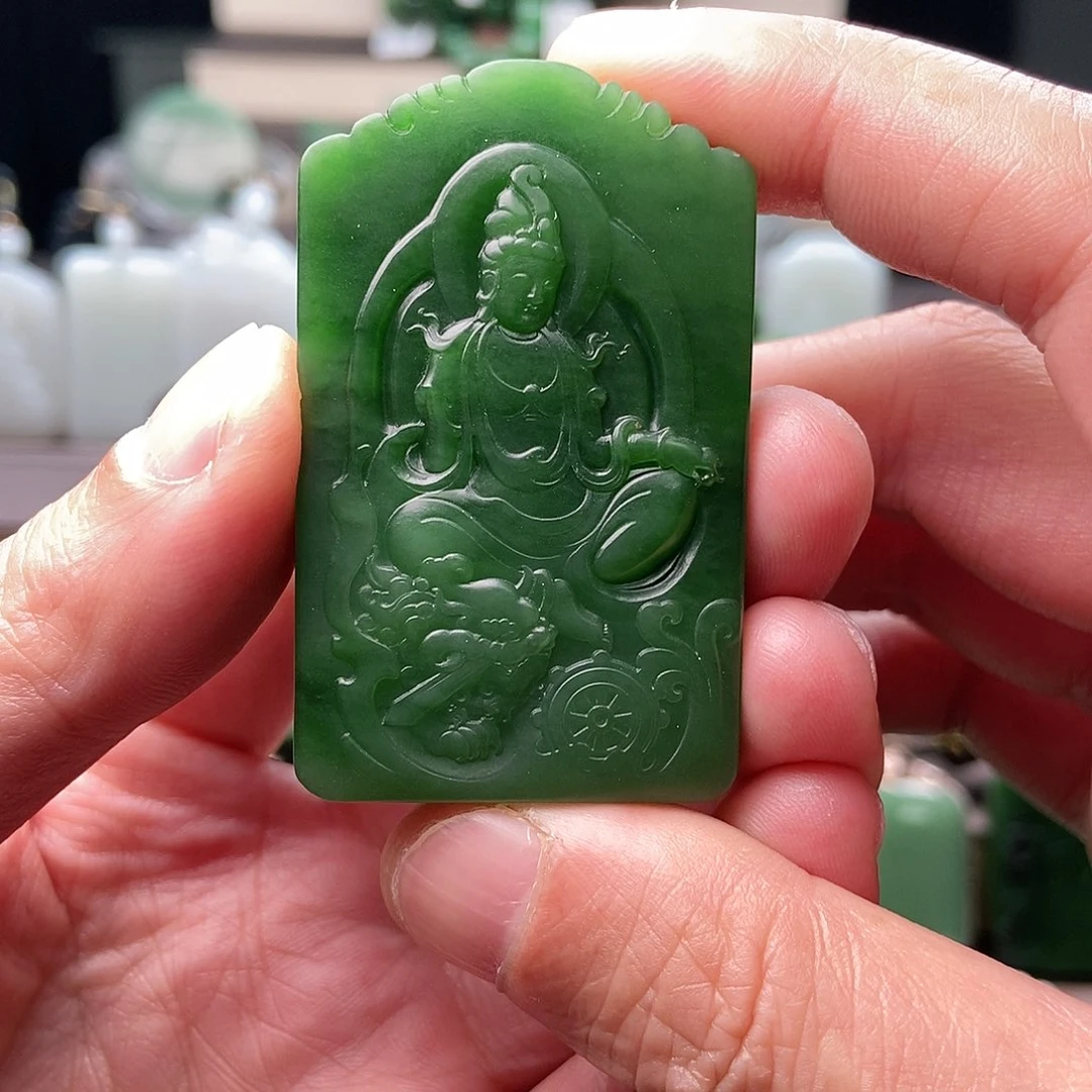 和田玉（碧玉）颈饰未镶嵌南****司