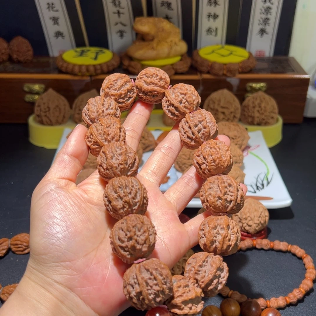 文玩核桃把件乐**欢灯笼手持