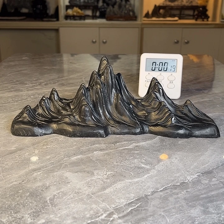 一***6奇石茶宠鱼缸文房摆件