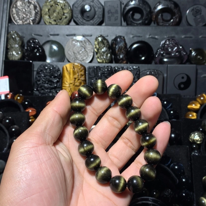 【闪购商品】黑曜岩珠宝奇石未镶嵌林****晶