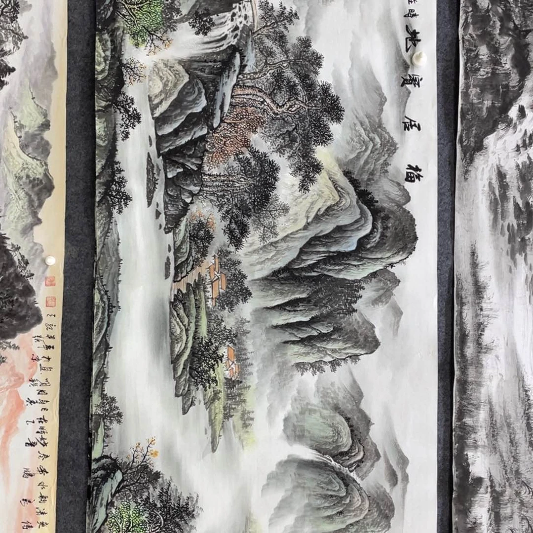 海**空莫兆华老师小六尺画心