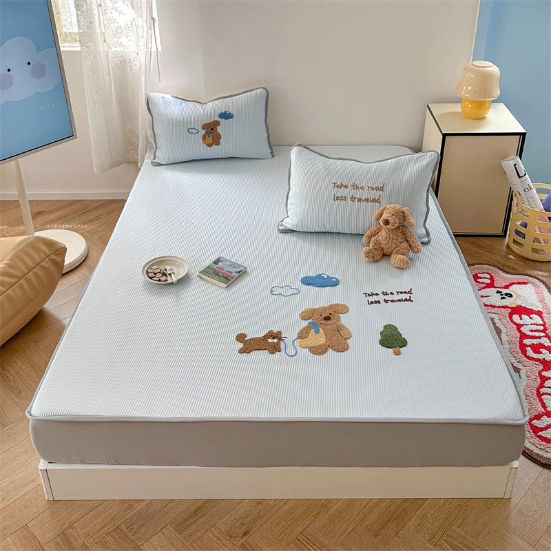 新款D·MAX冰感原创软凉席-床笠款高颜值高品