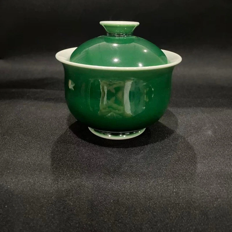 布袋盖碗-瓷唐里-帝王翡翠绿-CTL001