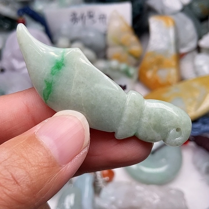 未镶嵌挂件翡翠翡翠