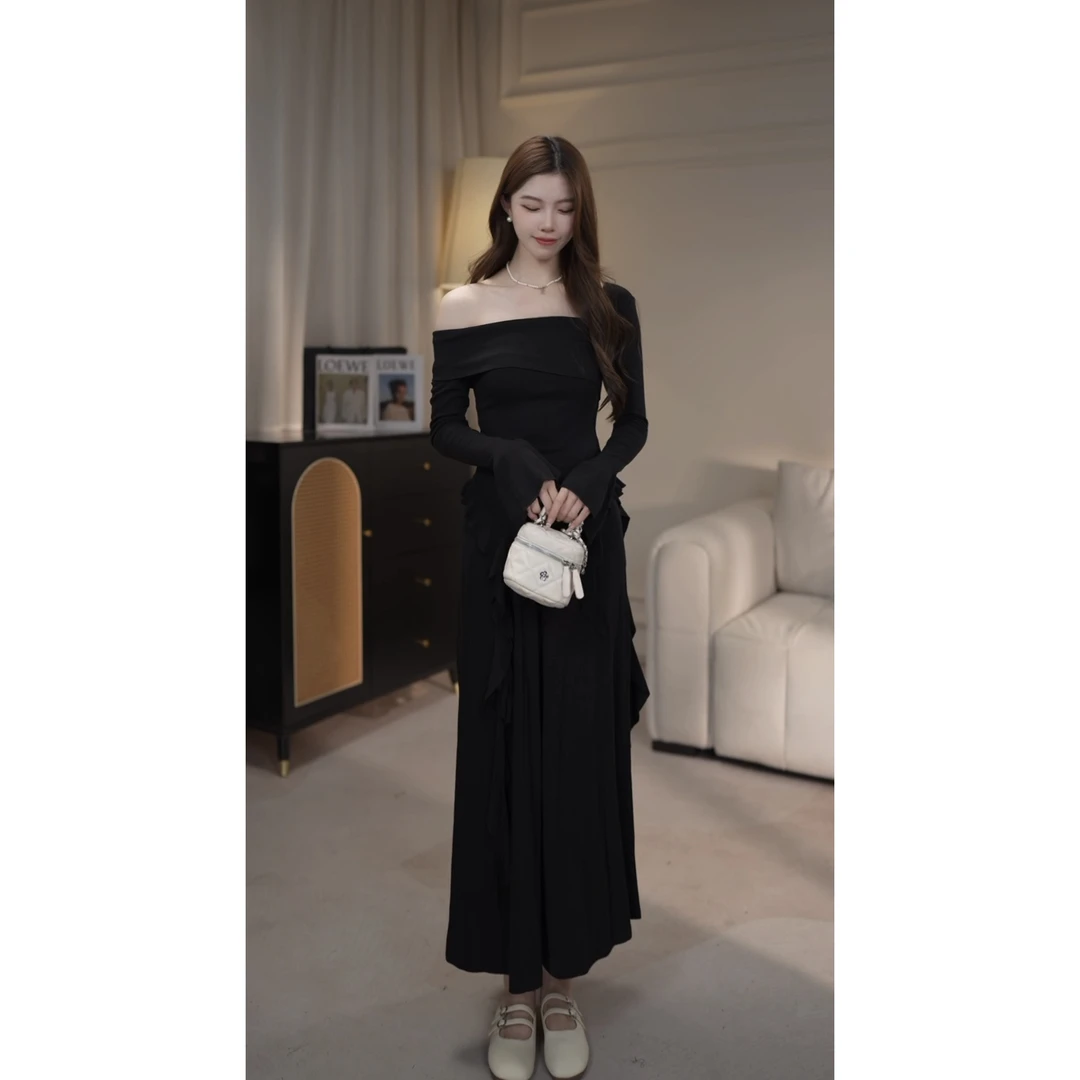 2025秋季新款气质显瘦时尚法式复古轻奢设计师女套装45111