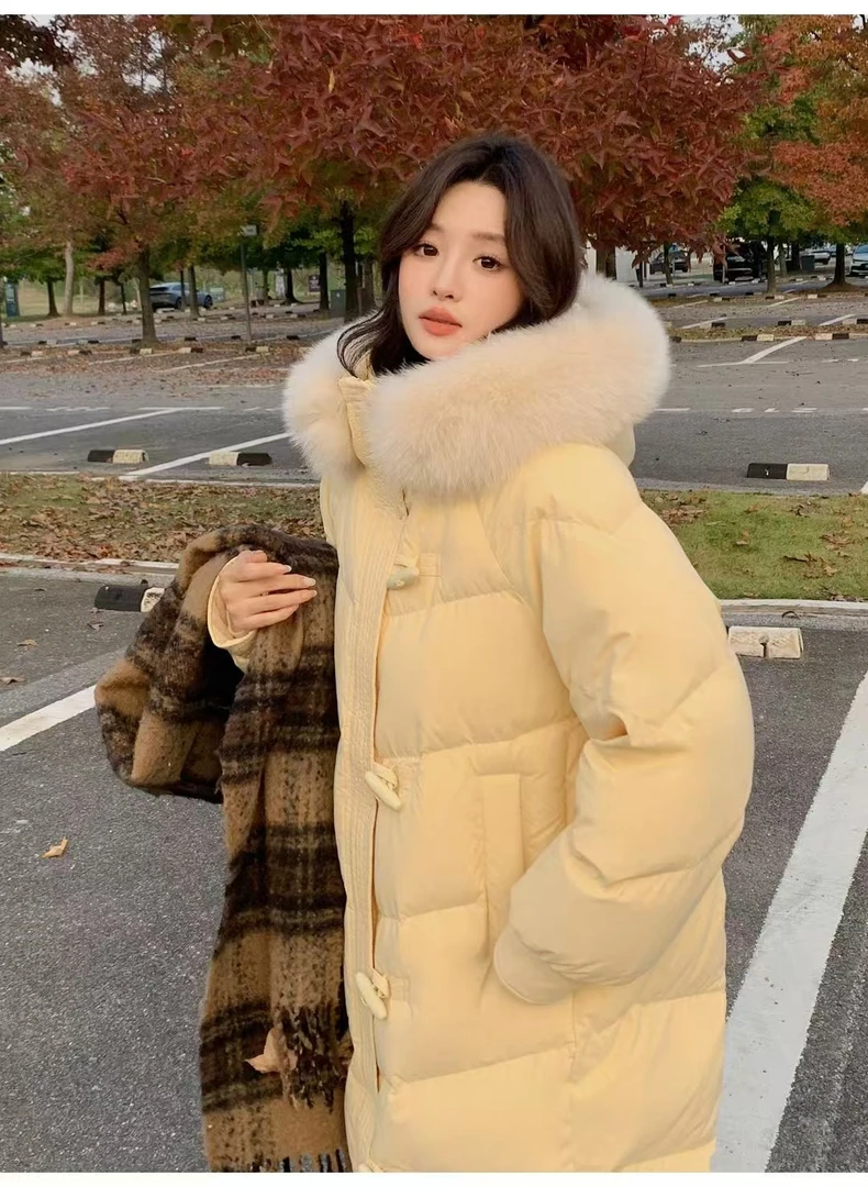 2024新款长款棉服