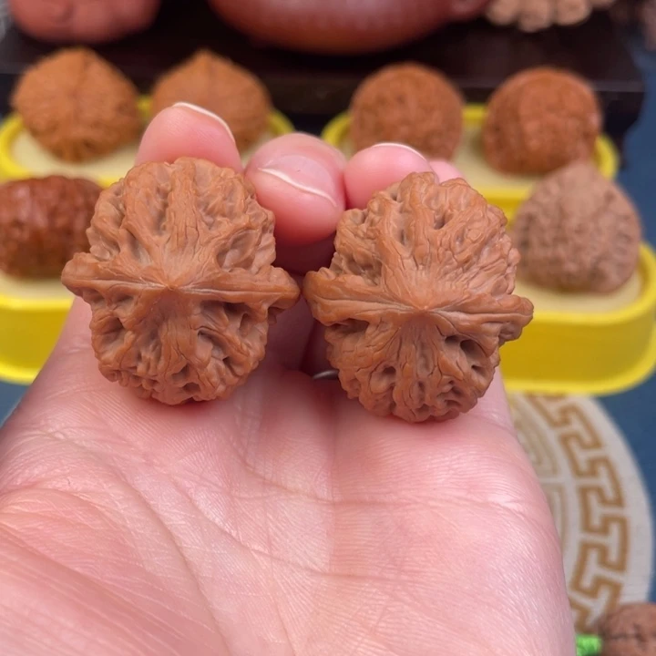 吊坠文玩核桃太行龙纹33