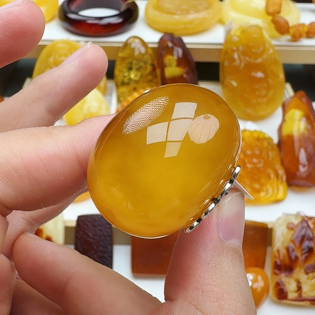 9***9蜜蜡颈饰银S925镶嵌天然保真假一赔十0906