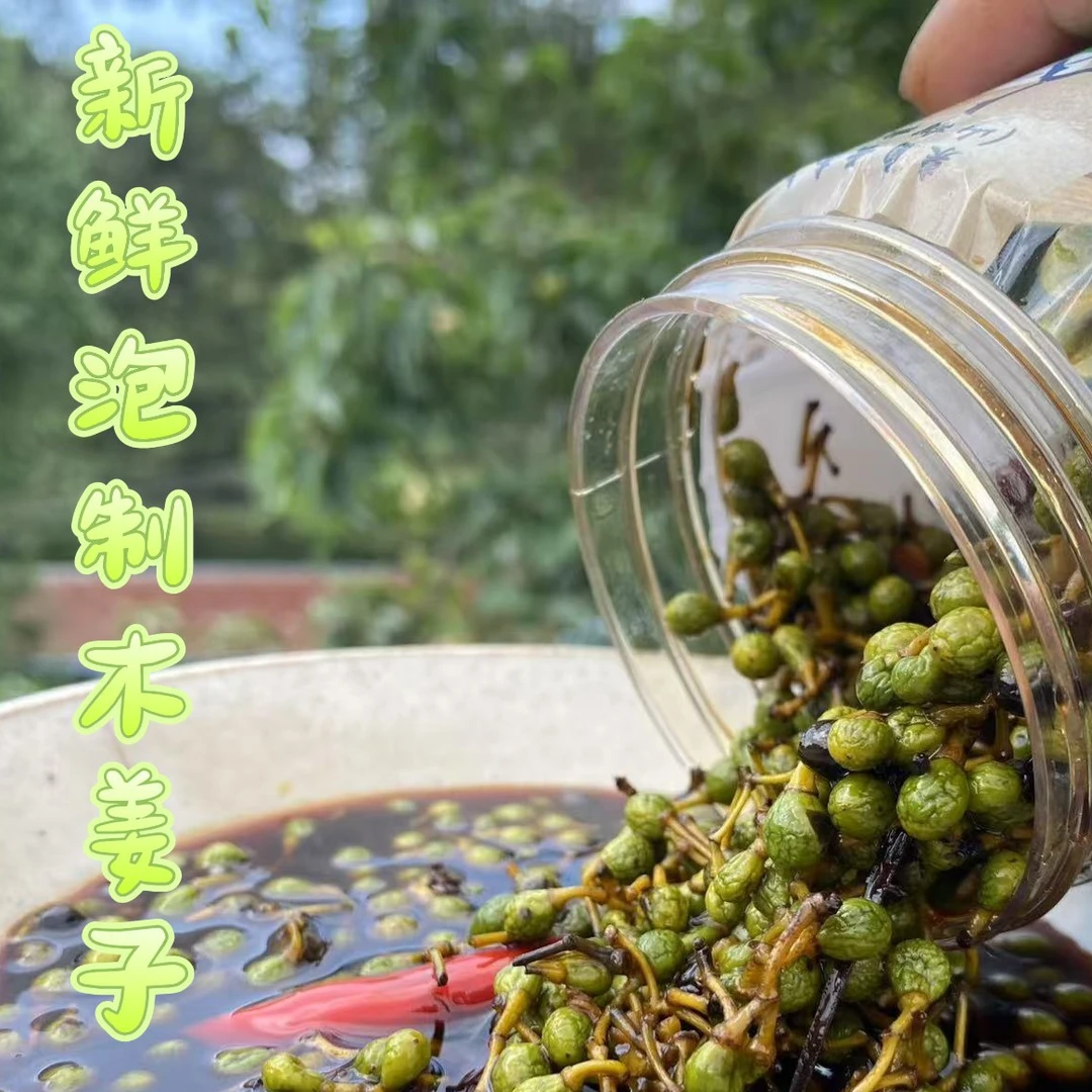云南特产农家木姜子新鲜腌制泡制山胡椒下饭菜非木姜子酱350克包