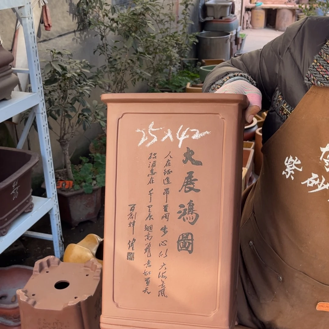 花盆紫砂盆景艺术