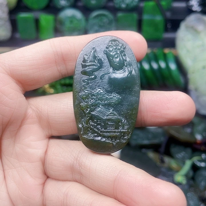 和田玉未镶嵌珠宝半成品