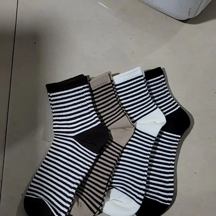 三醋酯纤维5双業森棉袜