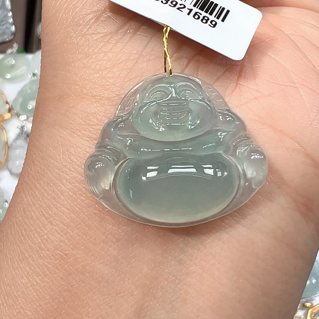 翡翠未镶嵌吊坠(不含链)1689