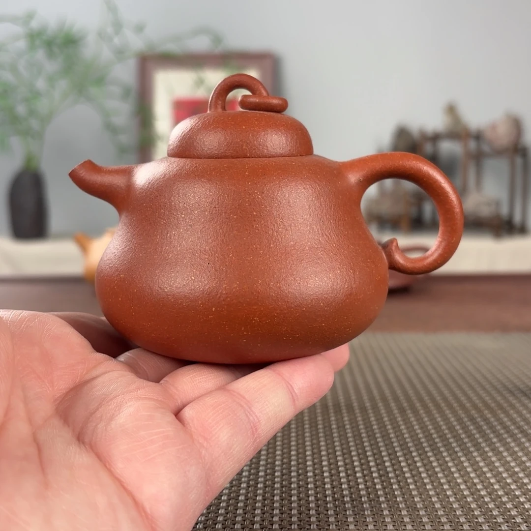 紫砂茶壶黄龙山原矿紫砂壶230