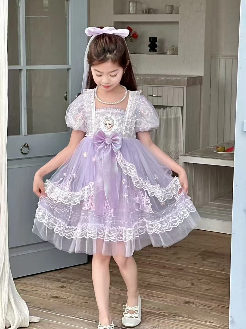 爱莎公主萝莉公主裙