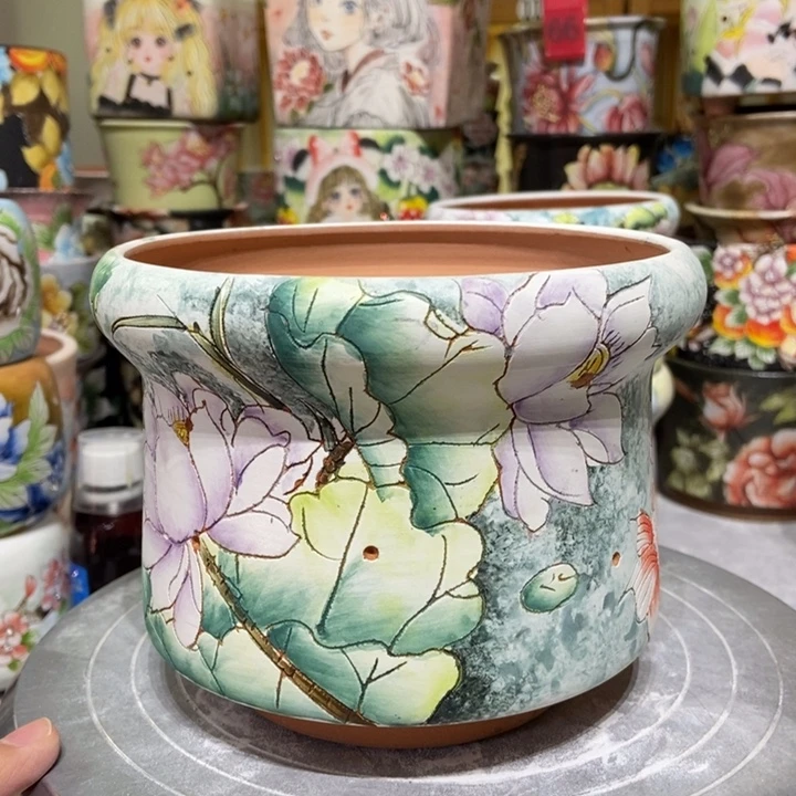 景德镇艺术手绘作品