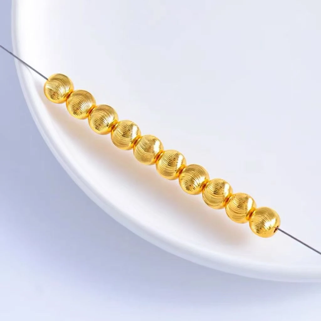 18K  猫眼珠卡4mm配件DIY