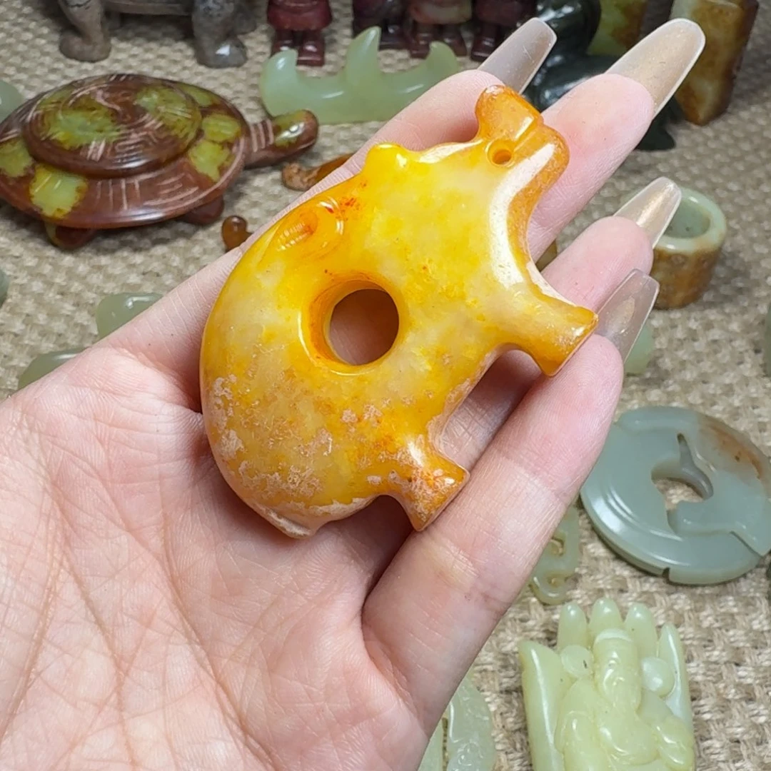吊坠白玉菩提挂件