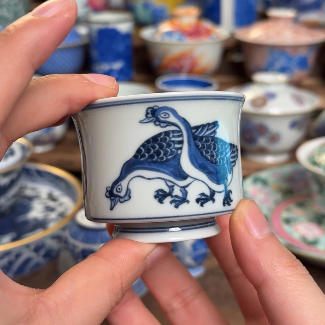 纯手工手绘陶瓷茶具