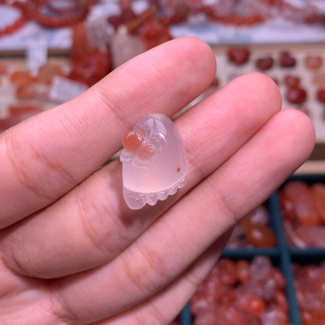 南红玛瑙未镶嵌珠宝半成品富足天下