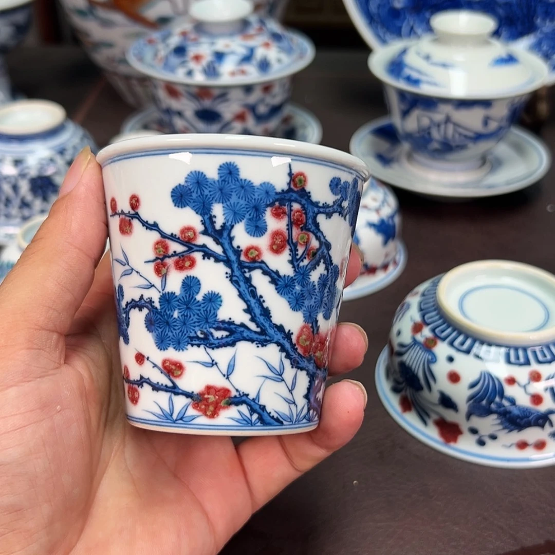 【闪购商品】素**颜景德镇陶瓷艺术杯