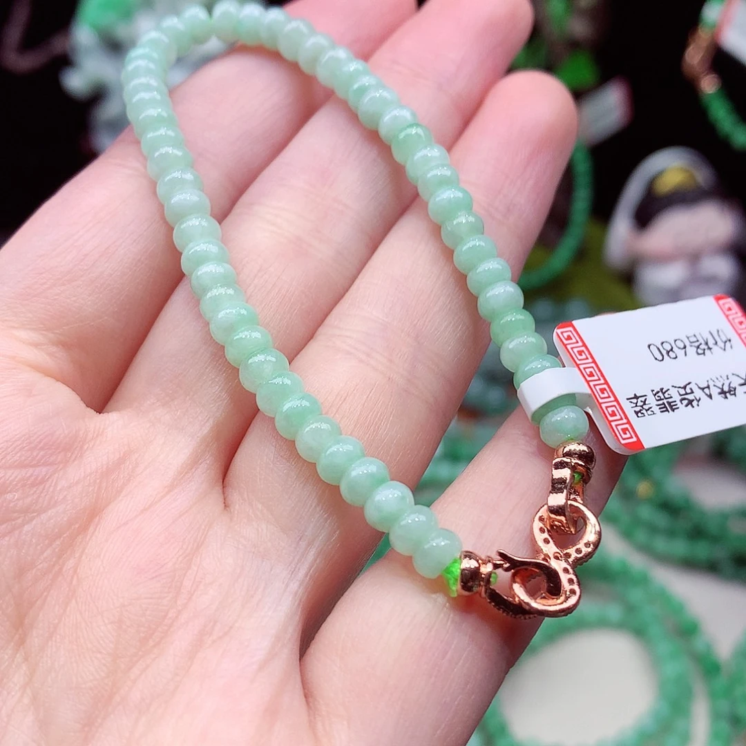 翡翠未镶嵌手链翡翠