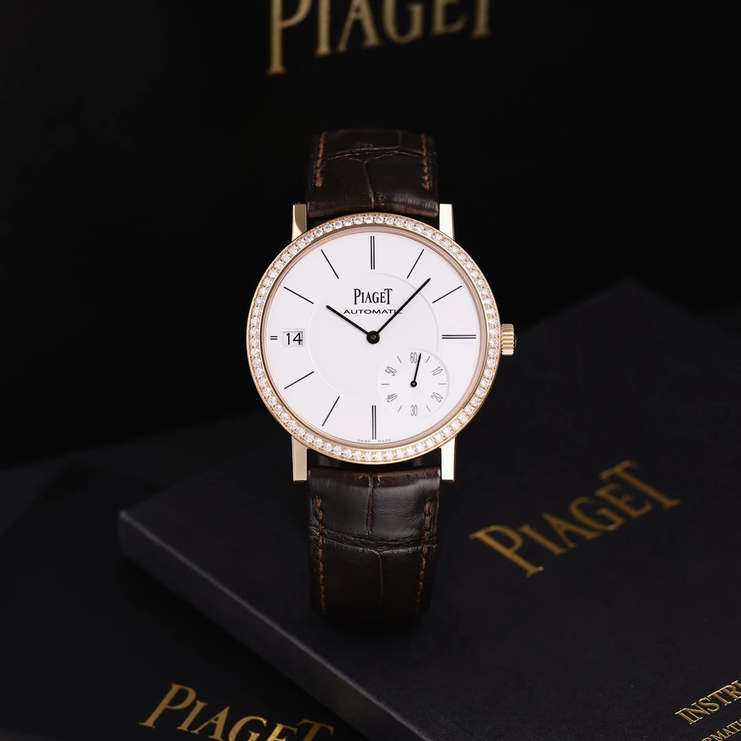 99新 Piaget/伯爵 G0A38139 原钻 日历小秒显示 2025年5月保卡