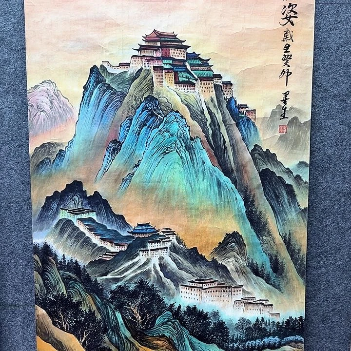 鲁岳美术艺术作品2