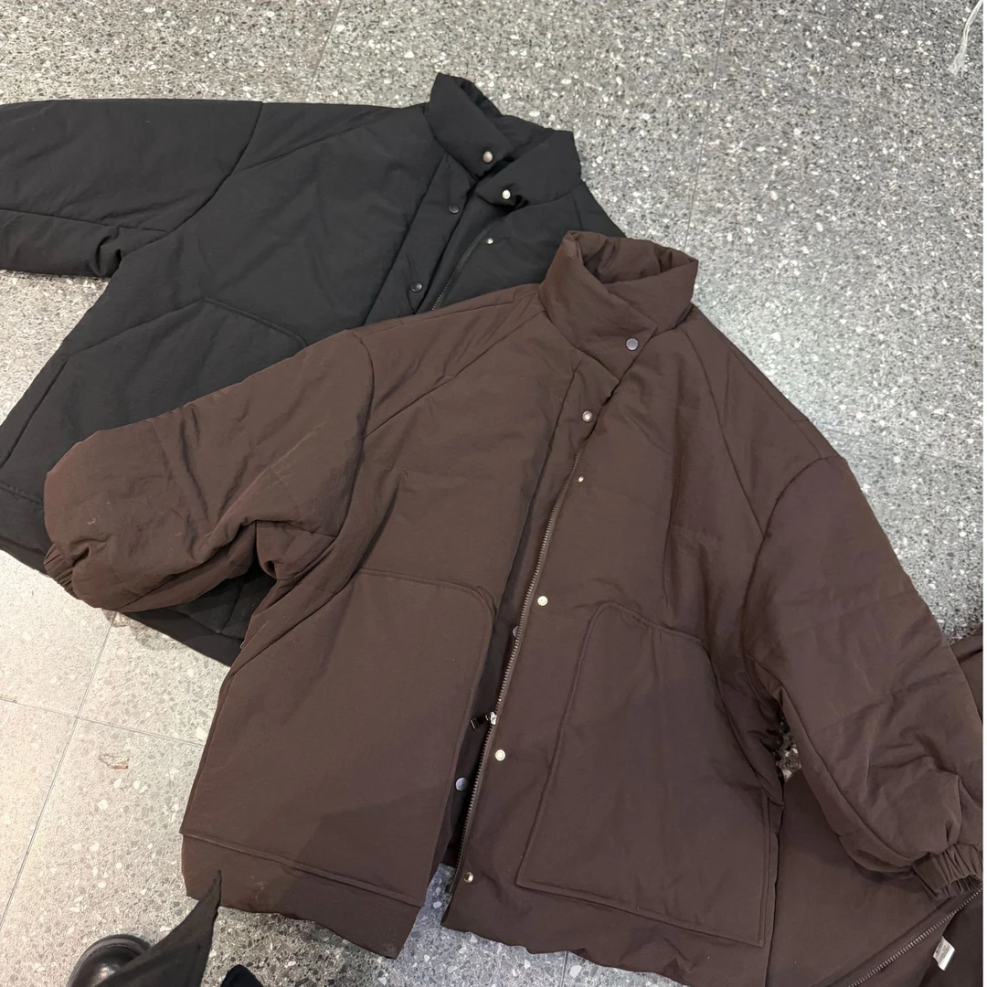 museguhui/木色古汇休闲宽松肥棉服