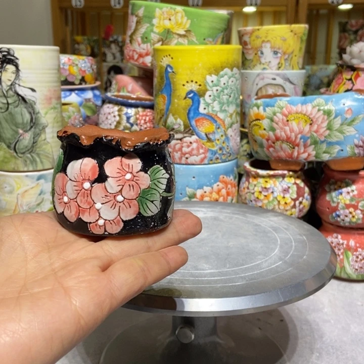 景德镇艺术手绘作品