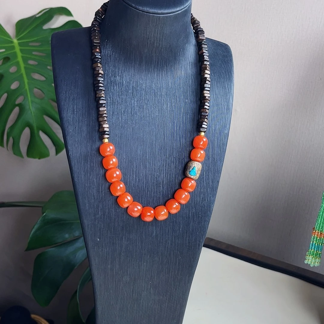 【闪购商品】南红玛瑙项链未镶嵌 福利