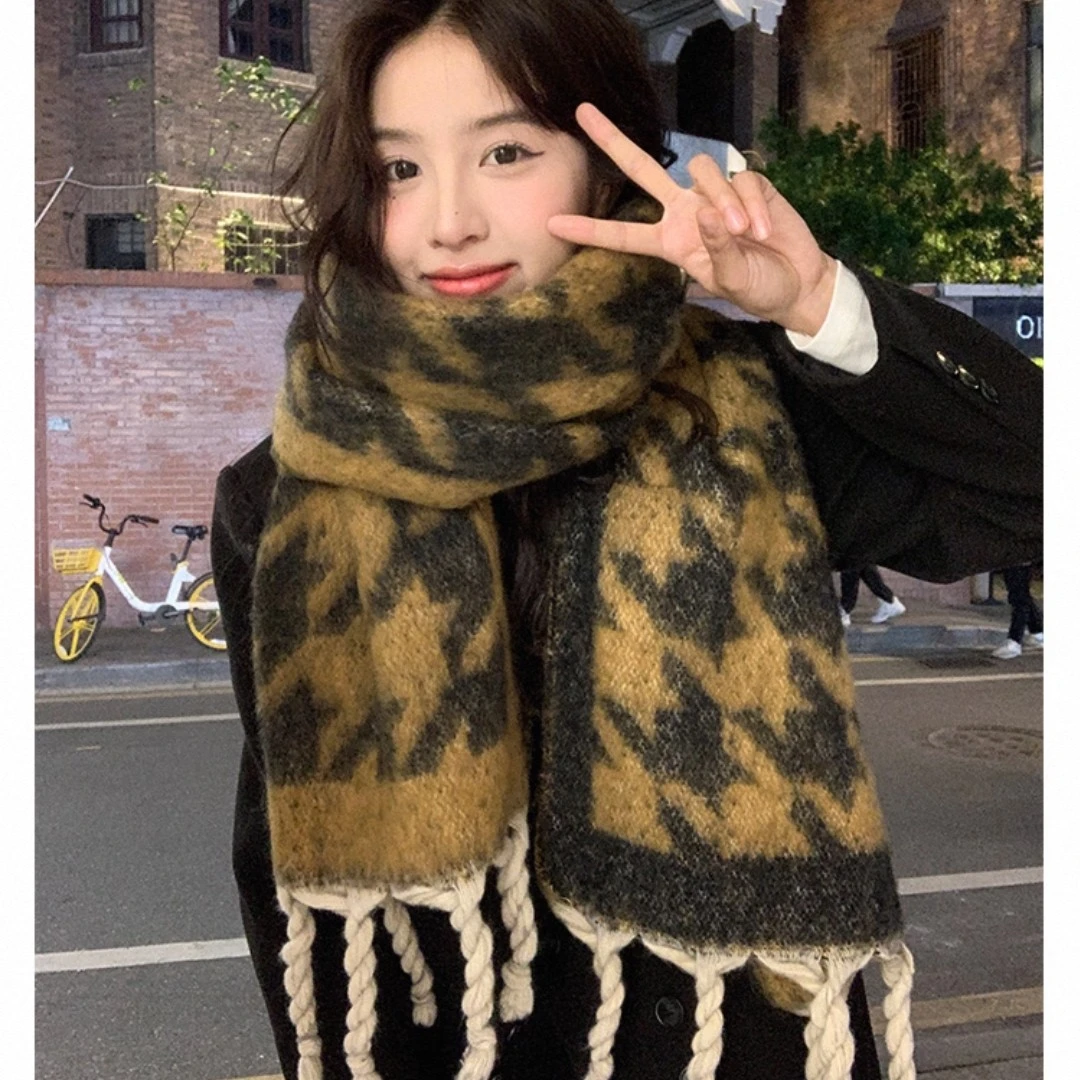 【反骨ZAI】美拉德风暖乎乎围巾（颜色以直播间为准)#07303