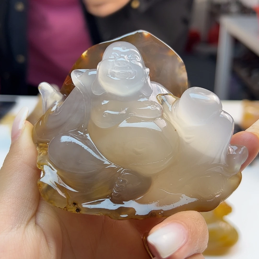 玛瑙/玉髓未镶嵌吊坠(不含链)