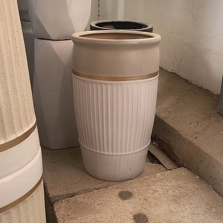 高腰大肚子粗白绿大号口30高51福利