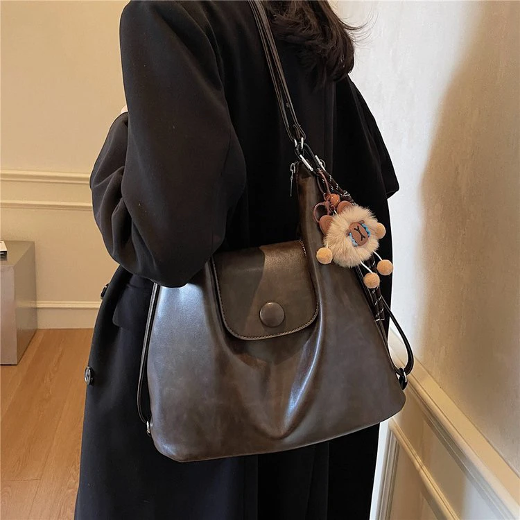 多功能腋下包包女式2025新款开学季双肩包大容量上班通勤托特包