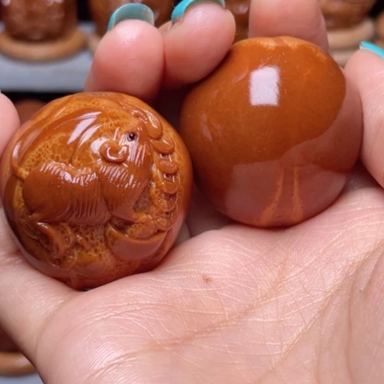 吊坠橄榄核代代鼠钱手球3.5