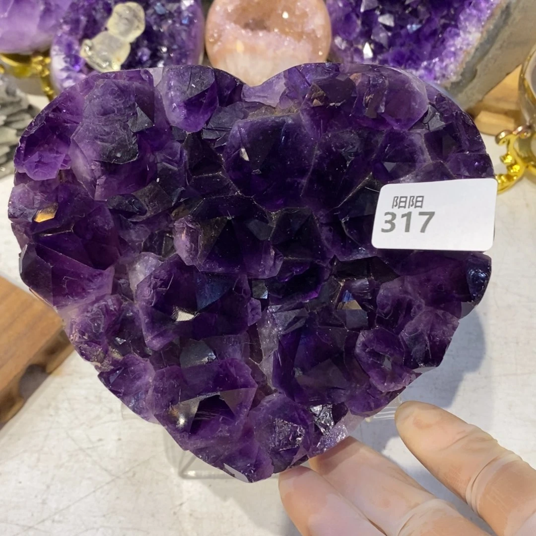 大型摆件（非配饰）紫晶未镶嵌