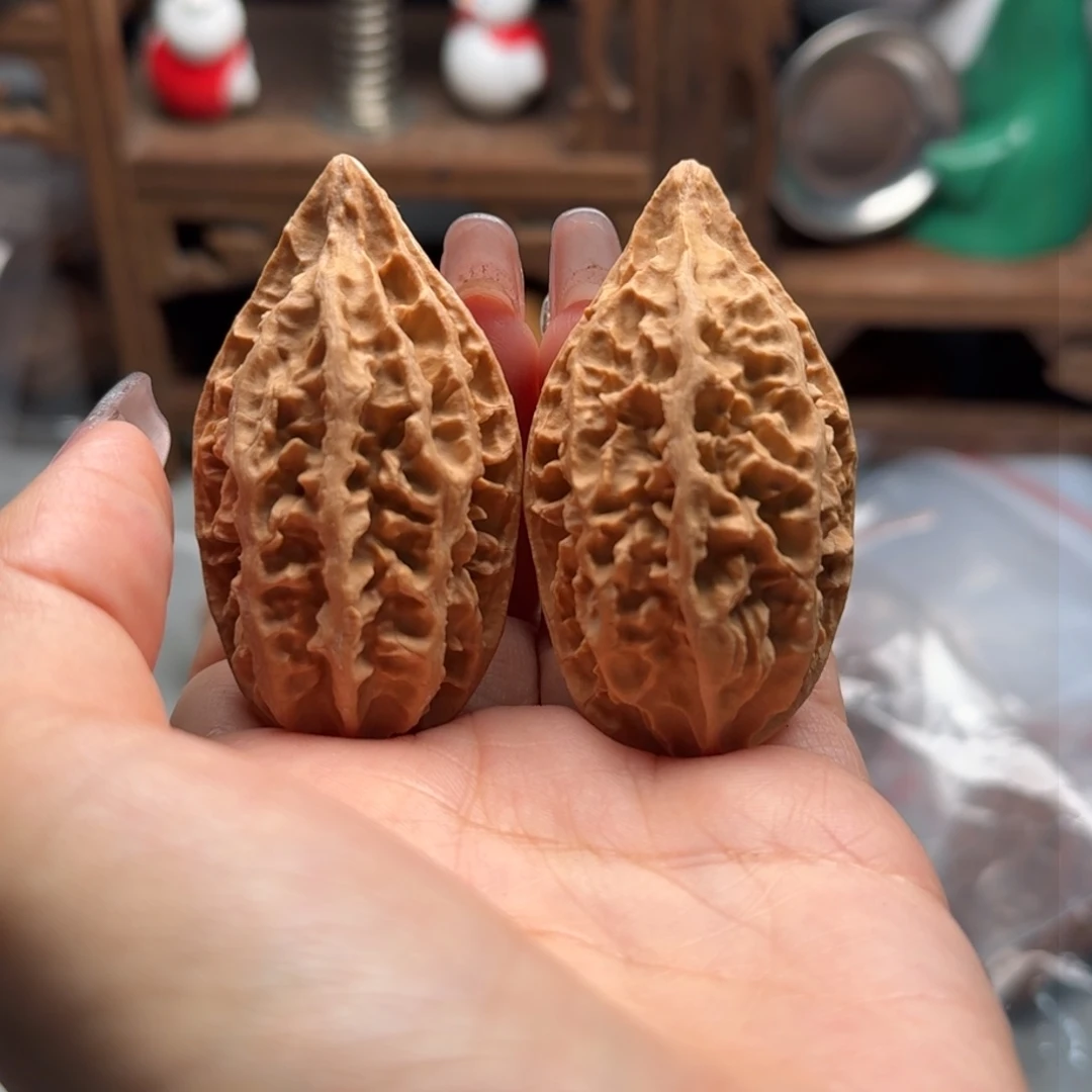 文玩核桃把件关东木子楸百核5瑕疵