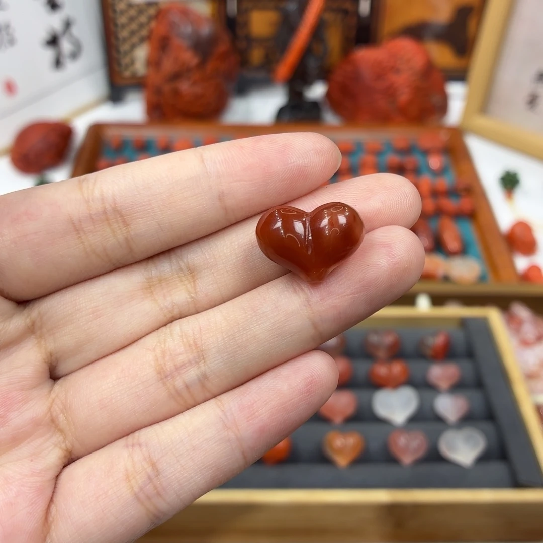 南红玛瑙未镶嵌配饰南红屁桃