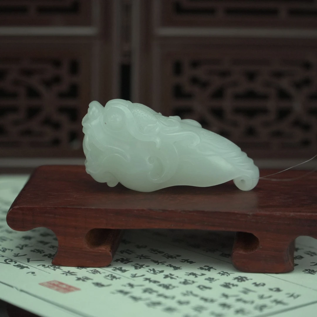 和田玉 瑞龙玉首/朵云轩EW32042HC