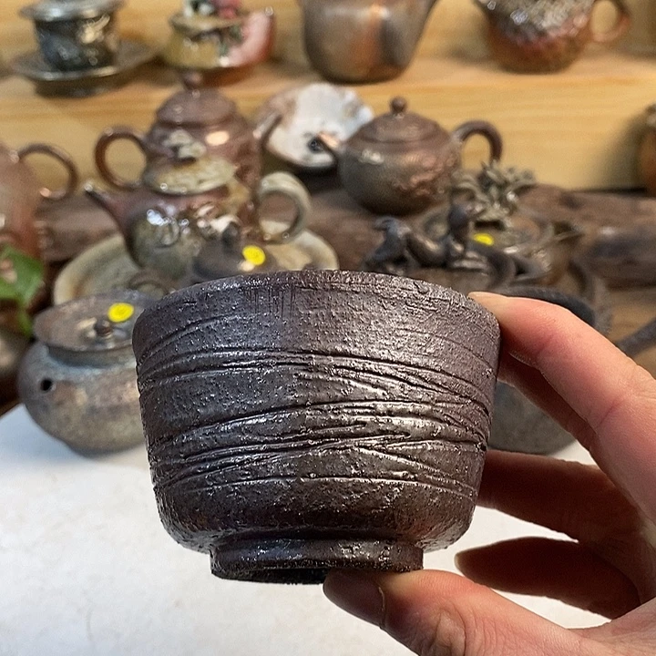 杯柴烧手工制作工艺